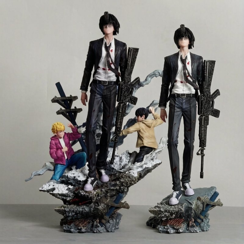 Anime Merchandise For Men - チェーンソーマン アキ・ハヤカワ ガンデビル フィギュア コレクタブル アニメグッズ