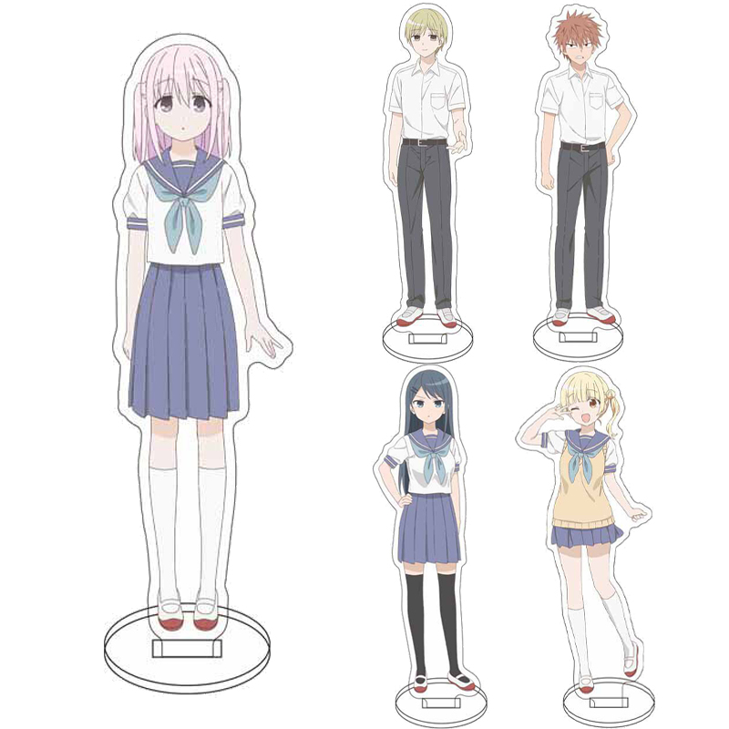 Anime Merchandise Accessories - 16CMアニメ「表情のない柏田」と「表情豊かな尾田」 ‌ ‌ フィギュア 桂田さん 小田くん