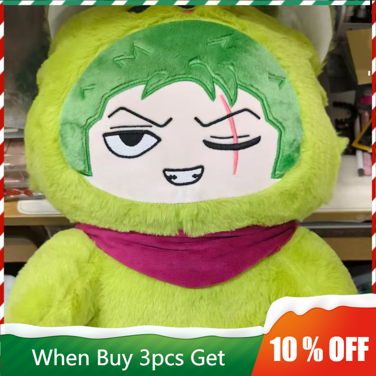Anime One Piece Merchandise - ビッグワンピース猫耳シリーズ大型ぬいぐるみ枕 ルフィ サンジ ナミ サボ アニメキャラクタークッション