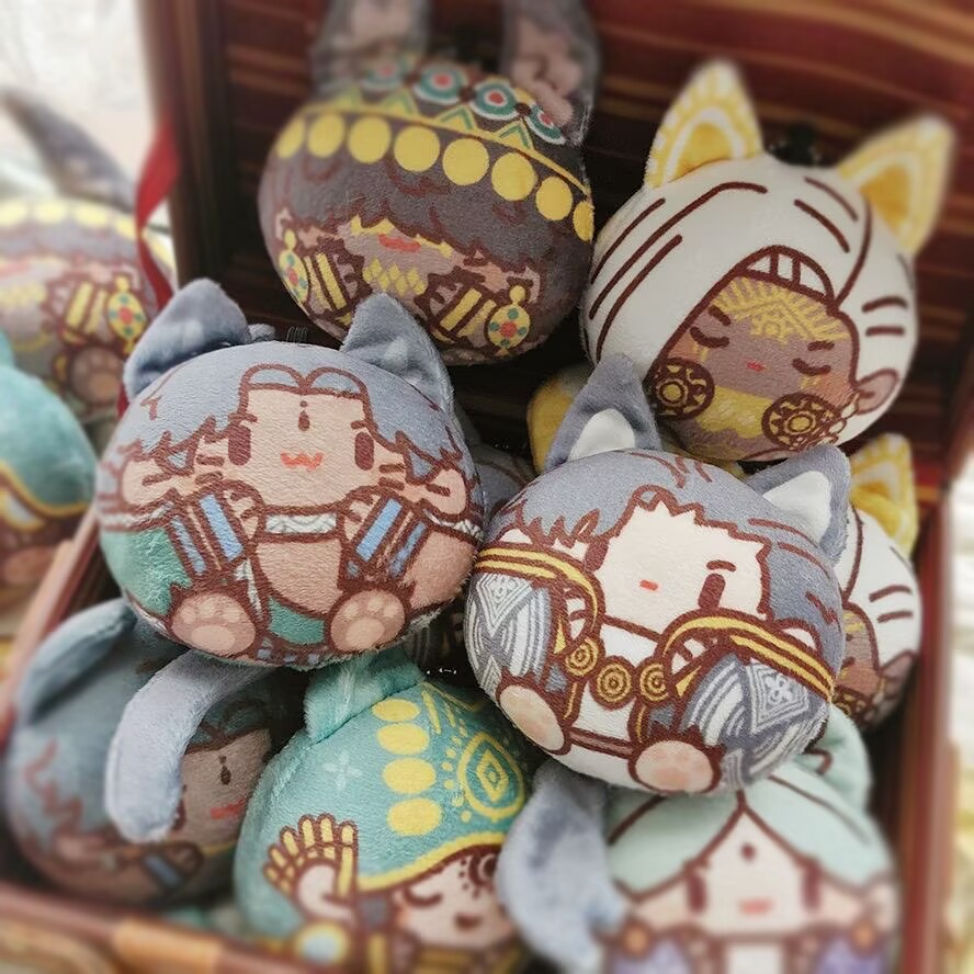 Anime Merchandise China - スーダンの公式ファン商品、スーダン・アルトーナ・フェイレ・イマン・ファラジのぬいぐるみボール