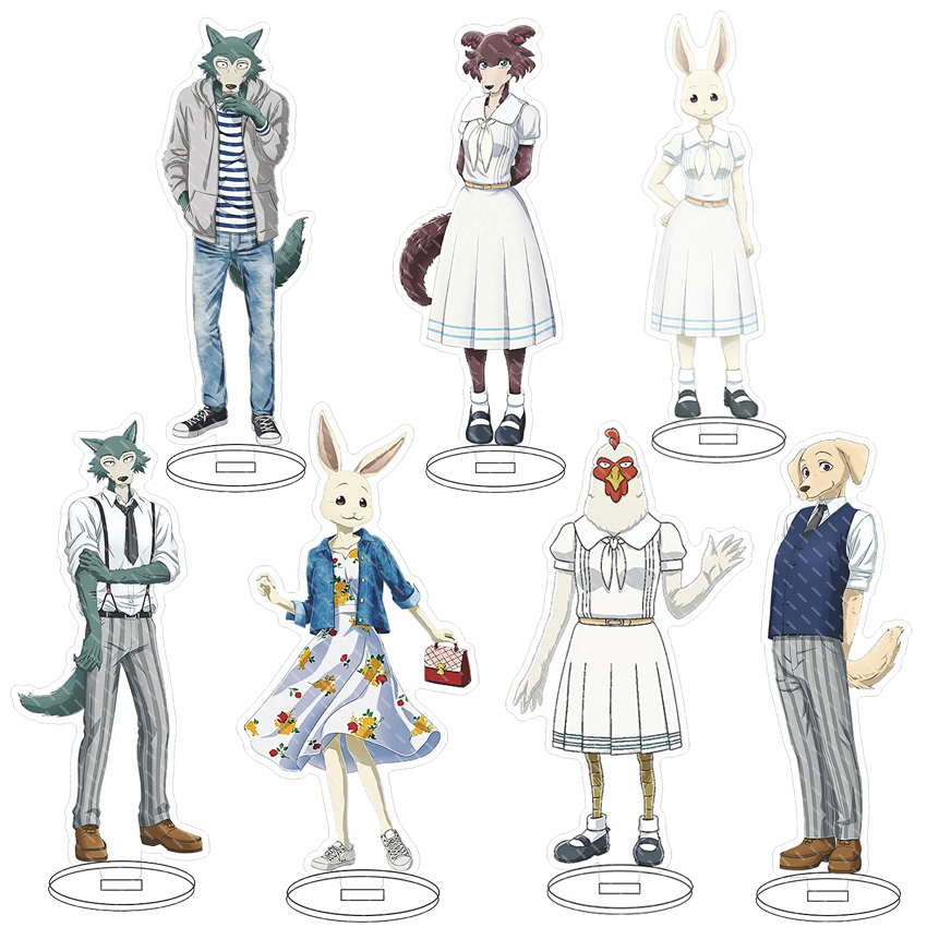 Anime Merchandise Accessories - 16 センチメートルアニメ BEASTARS レゴシ ルイ ジュノ