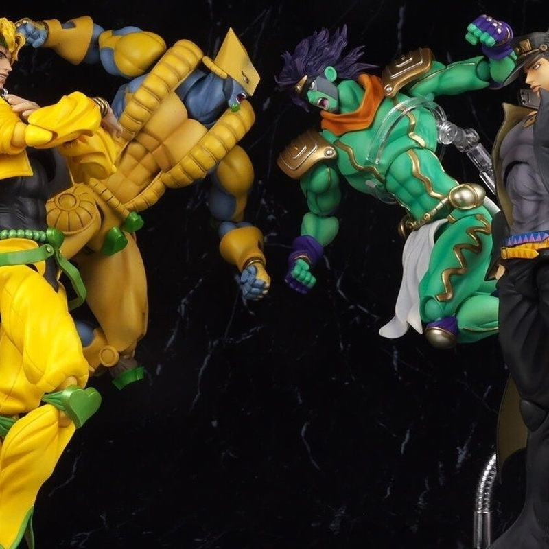 Jojo Anime Merchandise - アニメ ジョジョの奇妙な冒険 スーパーアクションスタチュー ビッグ 25cm アクションフィギュア