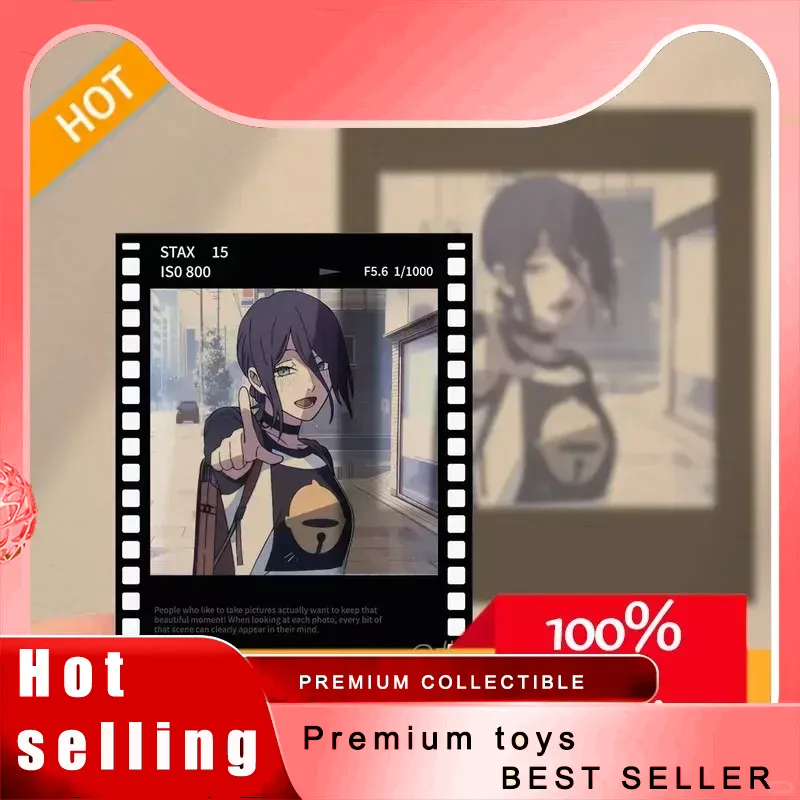 Anime Merchandise For Men - チェンソーマン レゼ・アーク ポラロイド風フィルム クリアカード ホログラフィックシャドウライトカード アニメグッズ