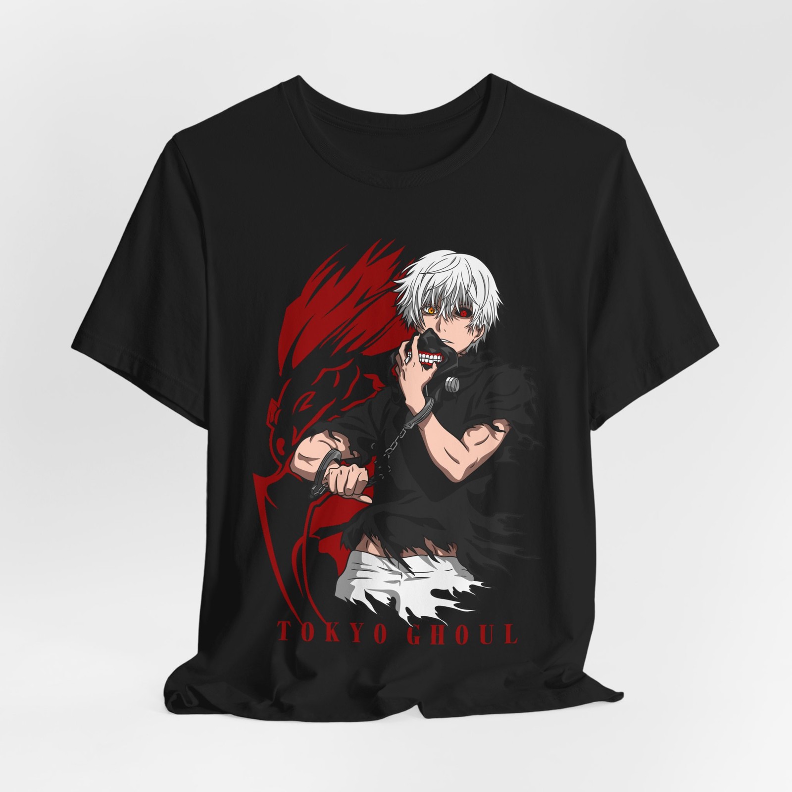 Anime Merchandise For Men - 東京喰種アニメTシャツ、ユニセックス半袖Tシャツ、ファングッズ、ギフト