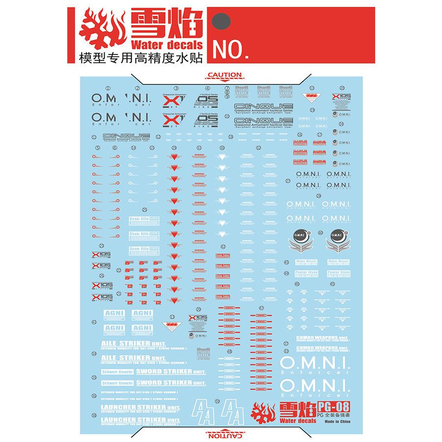 Snowfire 蛍光ウォータースライドデカール PG 1/ - Bandai Gundam Hg のレビューと価格