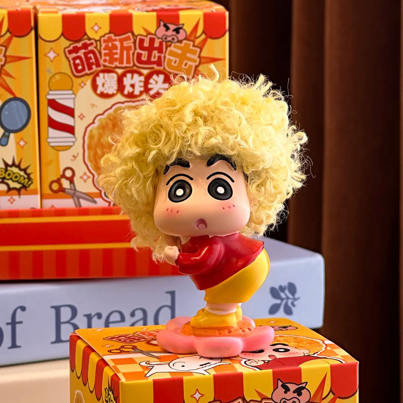 新人アタック アフロ クレヨンしんちゃん ブラインドボックス - Anime Merchandise For Men のレビューと価格