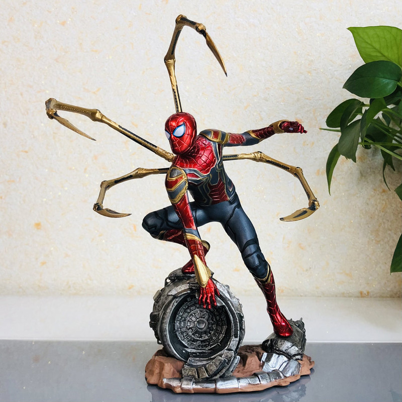 17 センチメートルスパイダーマンアクションフィギュアスーパ - Anime Merchandise For Men のレビューと価格