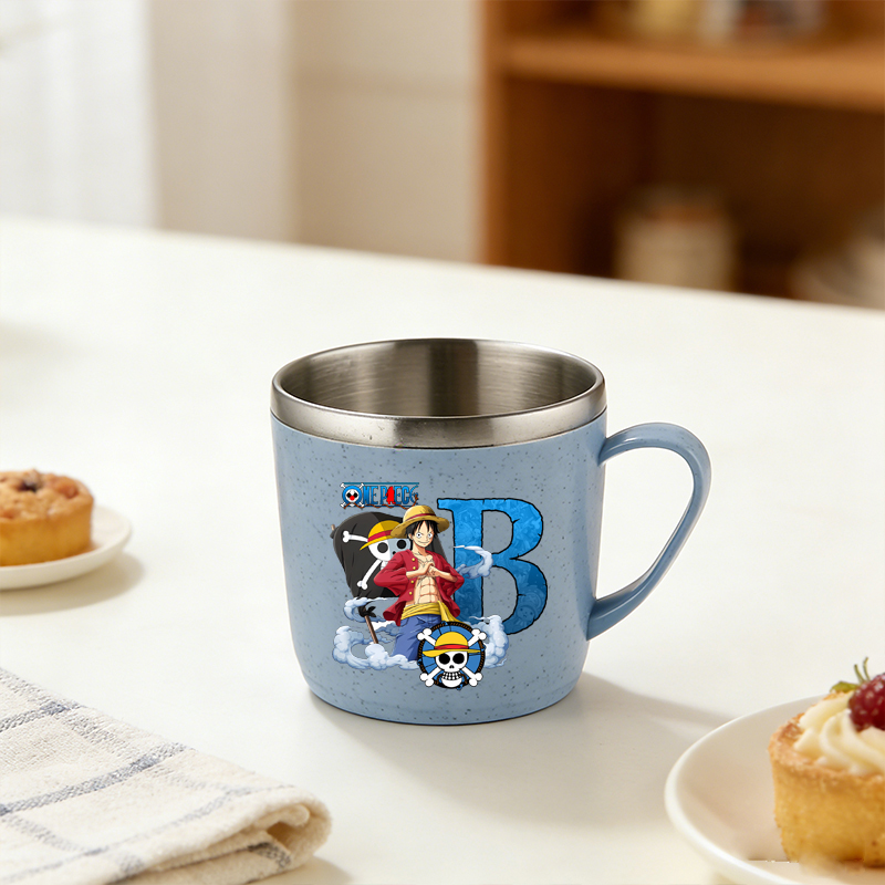 ワンピース ウォーターカップ 男の子 女の子 アニメ レター - Anime One Piece Merchandise のレビューと価格
