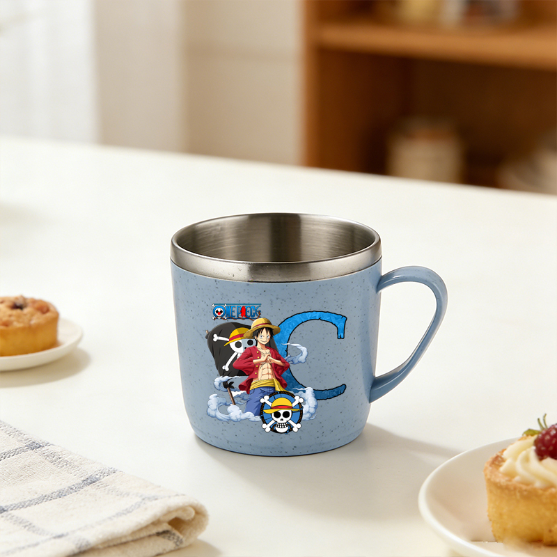 ワンピース ウォーターカップ 男の子 女の子 アニメ レター - Anime One Piece Merchandise のレビューと価格