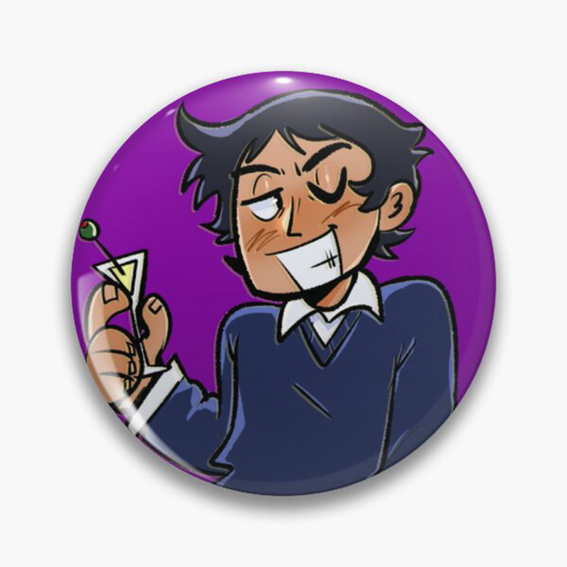 31 スタイルアニメスコットピルグリムウォレスラモナボタンピ - Pin Button Badge のレビューと価格