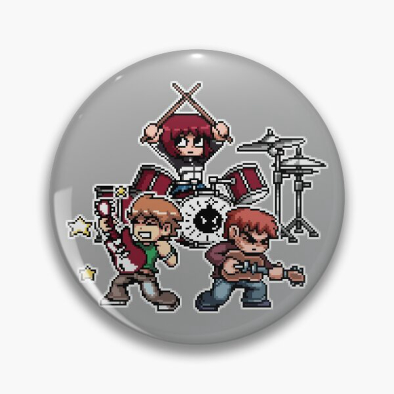 31 スタイルアニメスコットピルグリムウォレスラモナボタンピ - Pin Button Badge のレビューと価格