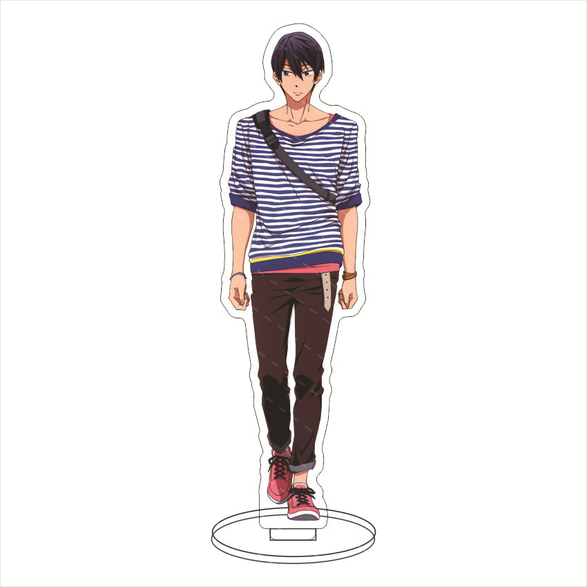 16CMアニメアクリルフィギュア無料！ 七瀬はるか 松岡凛  - Anime Merchandise Accessories のレビューと価格