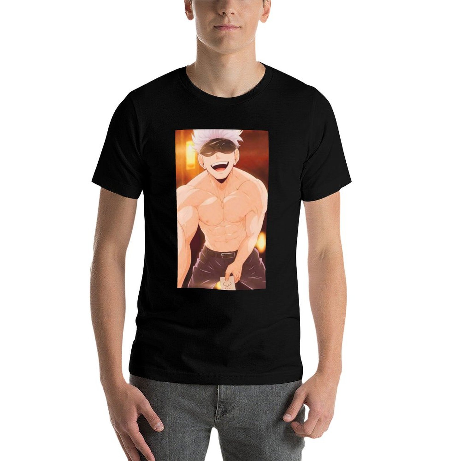 五条悟グッズ Tシャツ 男性用グラフィック Tシャツ 男性用 - Anime Merchandise For Men のレビューと価格