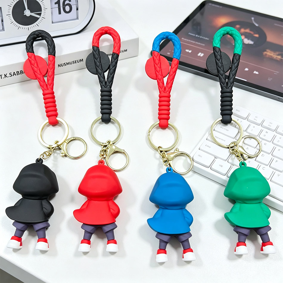 漫画アニメグッズシリコンキーホルダー、バッグチャームキーリン - Anime Merchandise For Men のレビューと価格