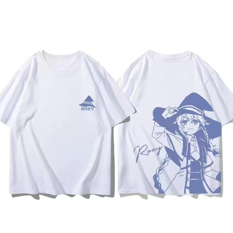 無職転生: 異世界行ったら本気だす アニメグッズ 半袖Tシャ - Anime Merchandise Shirt のレビューと価格