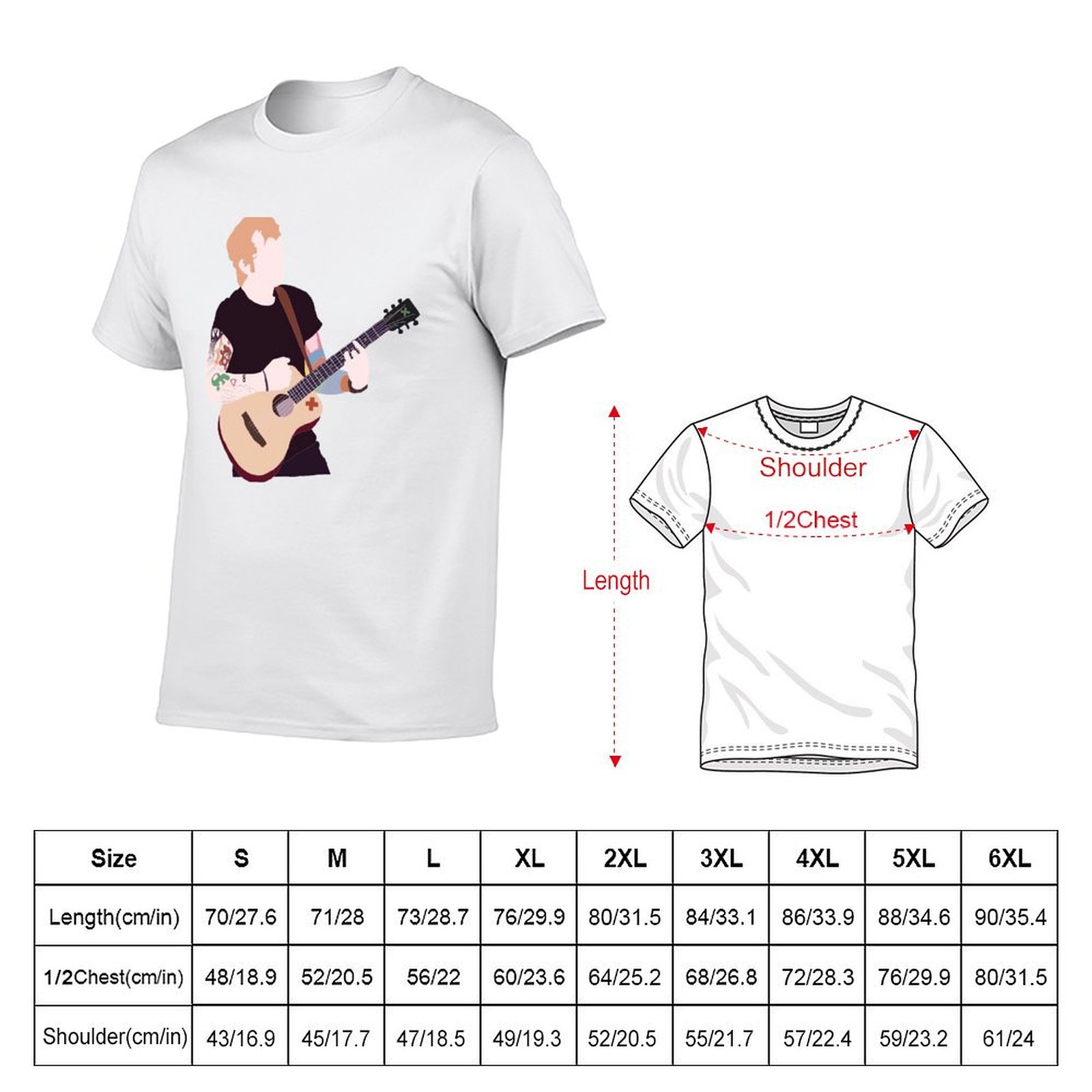 エド・シーラン公式グッズ Tシャツ コットンTシャツパック  - Anime Merchandise Shirt のレビューと価格