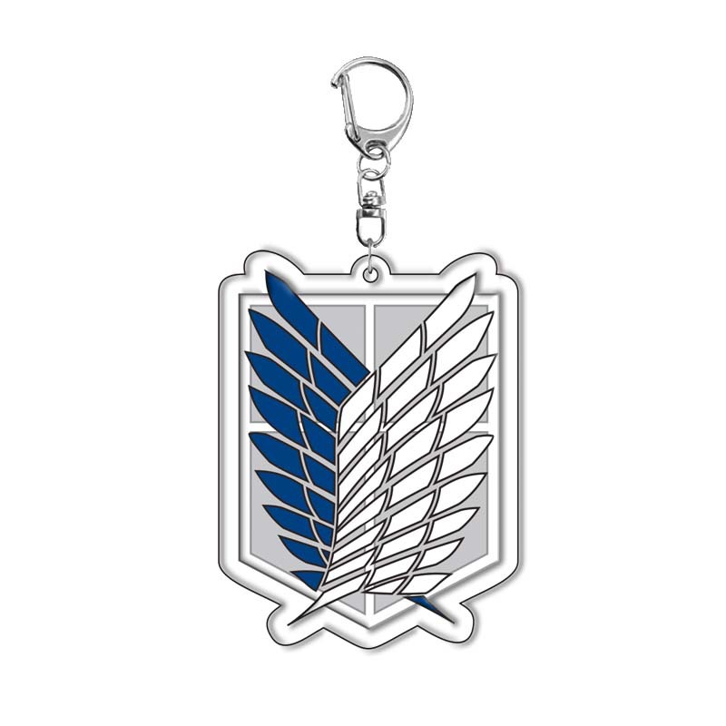 進撃の巨人キーホルダー アクリルキーホルダー アニメグッズ  - Anime Merchandise Keychains のレビューと価格