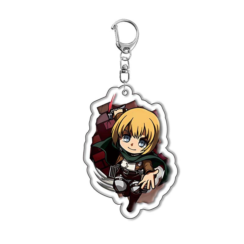 進撃の巨人キーホルダー アクリルキーホルダー アニメグッズ  - Anime Merchandise Keychains のレビューと価格