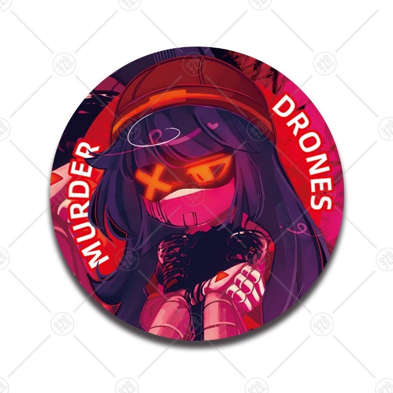 マーダードローンズかわいい漫画アニメファングッズボタンバッジ - Pin Button Badge のレビューと価格