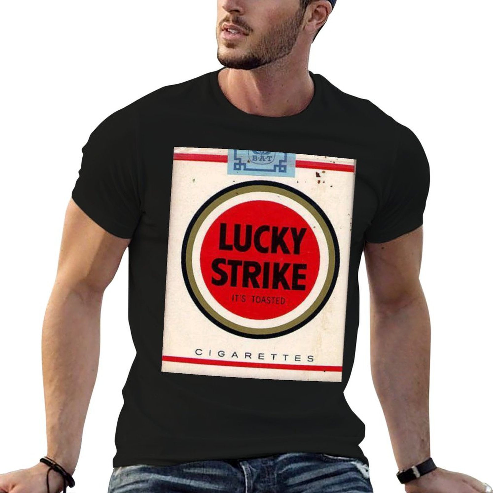 ベストセラー ラッキーストライク商品 Tシャツ メンズ Tシ - Anime Merchandise Shirt のレビューと価格