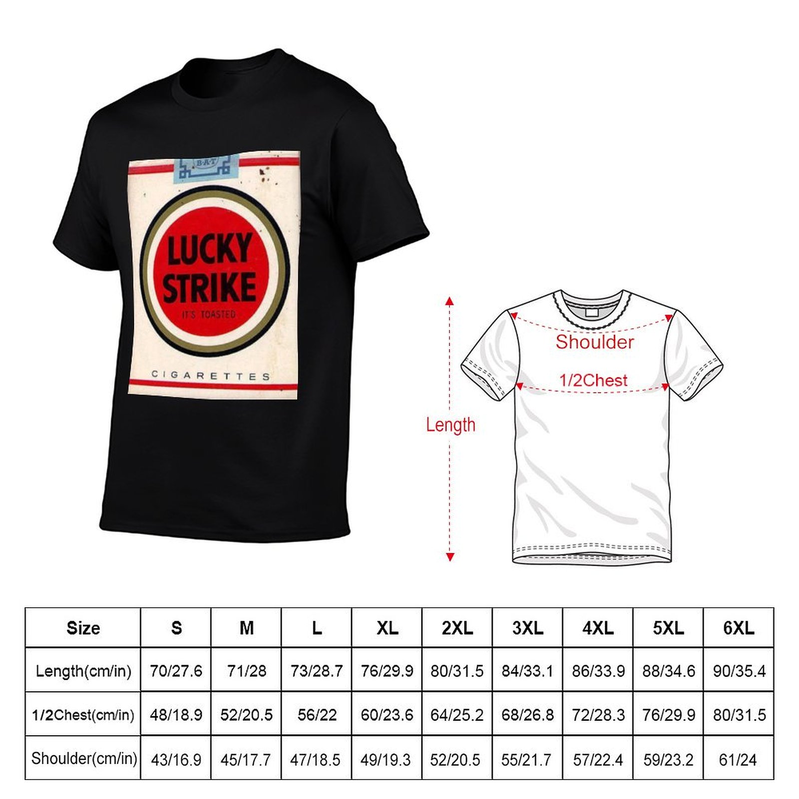 ベストセラー ラッキーストライク商品 Tシャツ メンズ Tシ - Anime Merchandise Shirt のレビューと価格
