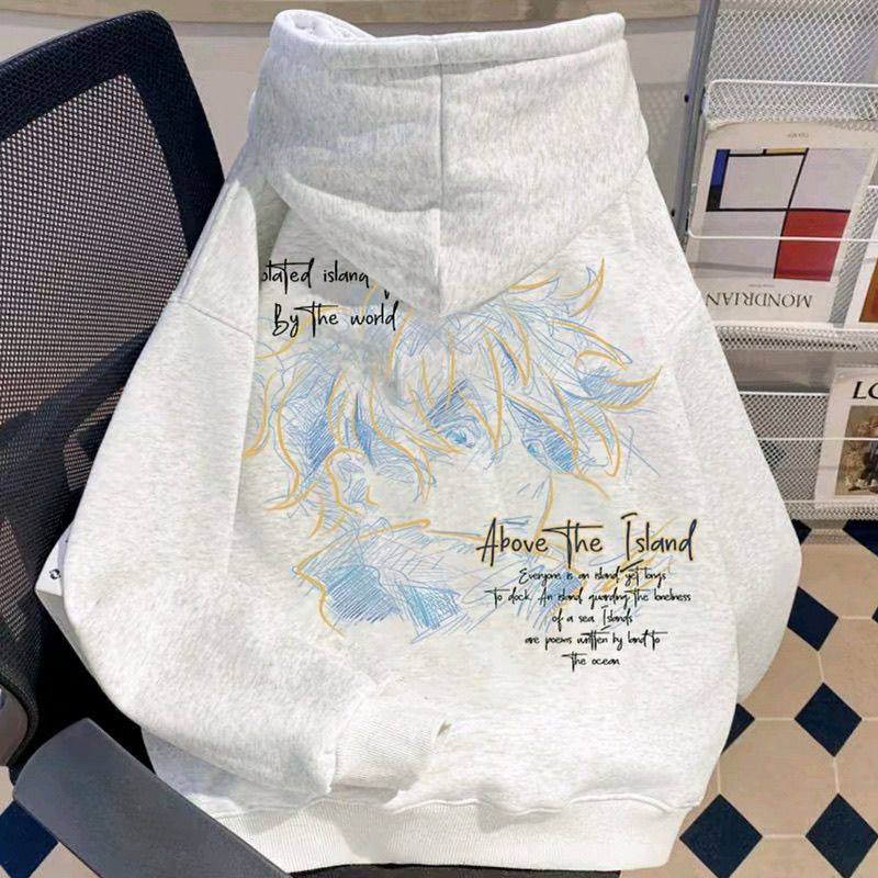 呪術廻戦アニメグッズかわいい漫画学生パーカークリエイティブア - Anime Merchandise Shirt のレビューと価格