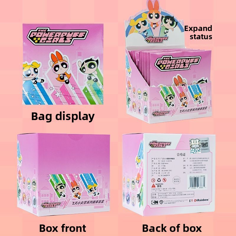 公式パワーパフガールズグッズ缶バッジブラインドボックス（フル - Anime One Piece Merchandise のレビューと価格