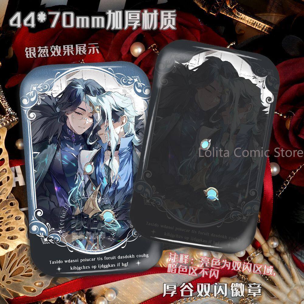 原神アニメ パンタローネ レグラター ザンドイク イル ドッ - Pin Button Badge のレビューと価格