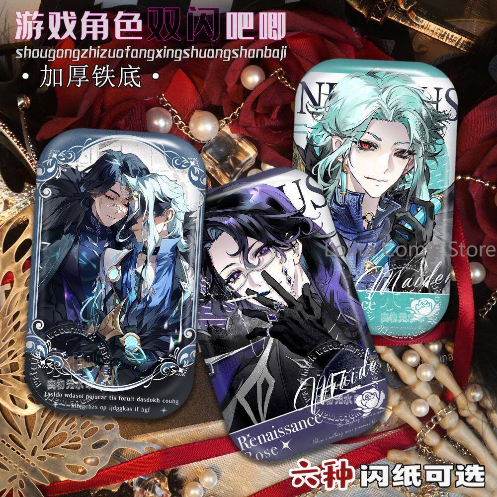 原神アニメ パンタローネ レグラター ザンドイク イル ドッ - Pin Button Badge のレビューと価格