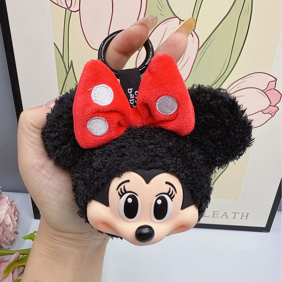 ミッキー ミニー ぬいぐるみ キーホルダー かわいいビニール - Anime Merchandise Keychains のレビューと価格