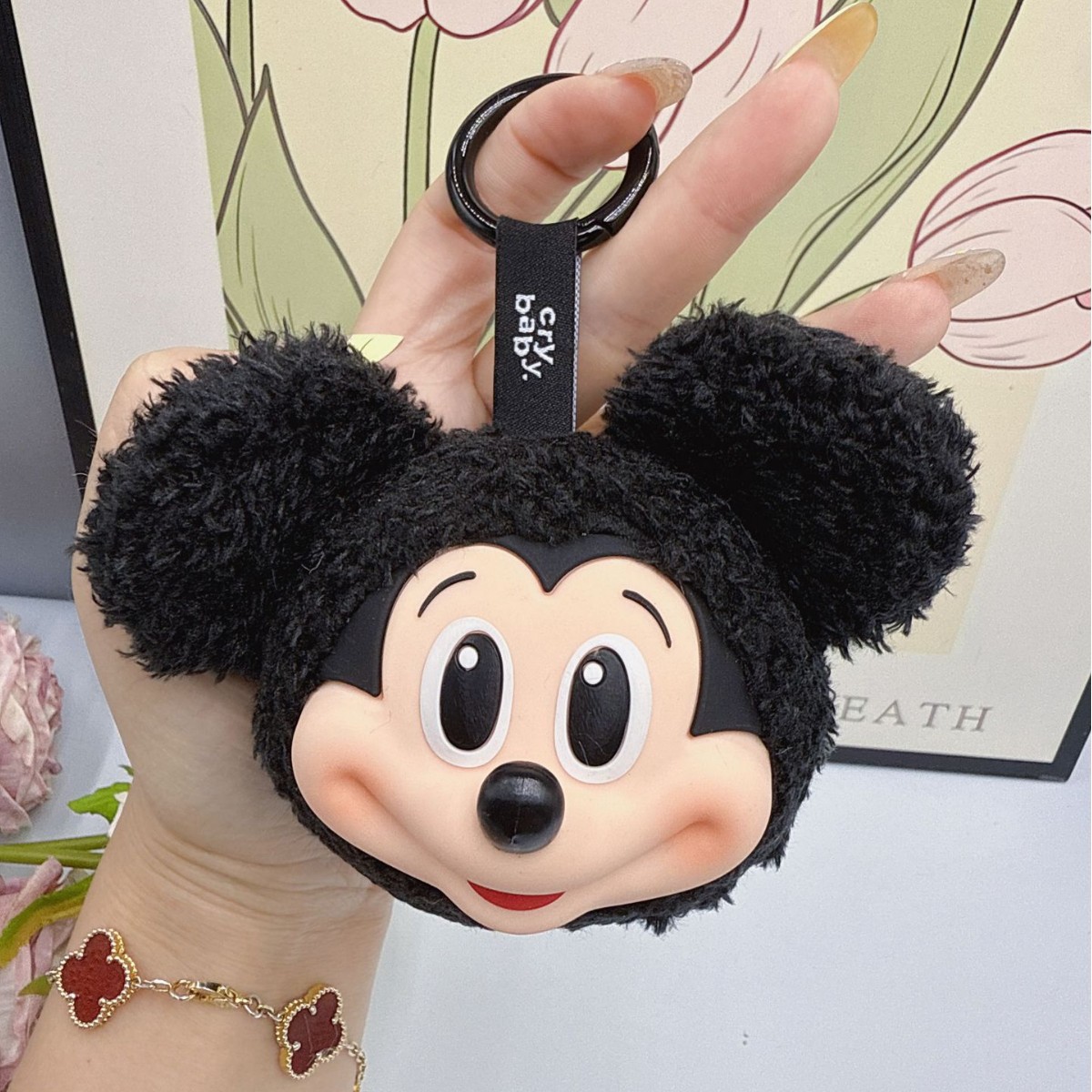 ミッキー ミニー ぬいぐるみ キーホルダー かわいいビニール - Anime Merchandise Keychains のレビューと価格