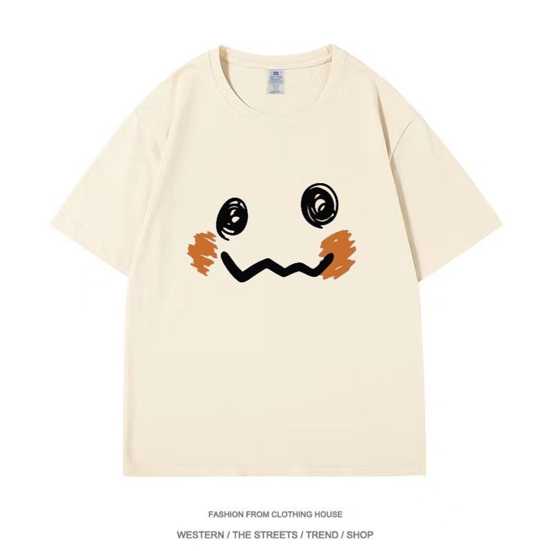 ミキQコラボTシャツ、ミニヒル漫画・アニメグッズ、半袖MCl - Anime Merchandise For Men のレビューと価格