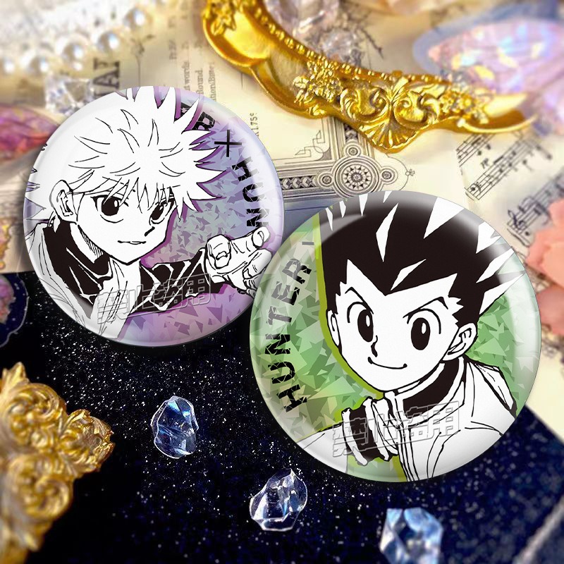 5 個 HUNTER×HUNTER 漫画キャラクターボタンバ - Pin Button Badge のレビューと価格