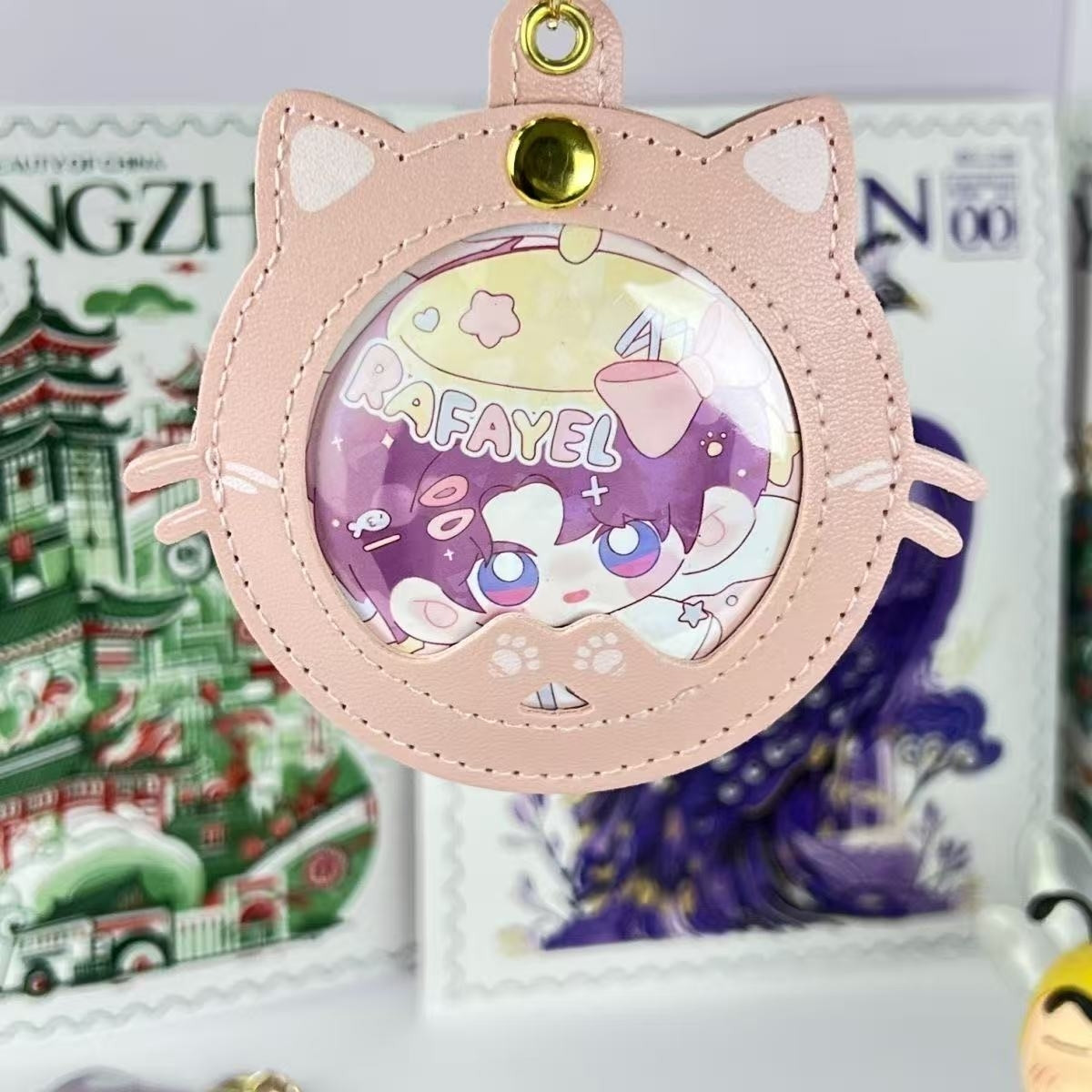 かわいい猫の形のバッジディスプレイオリジナルピン、58mmア - Anime Merchandise China のレビューと価格