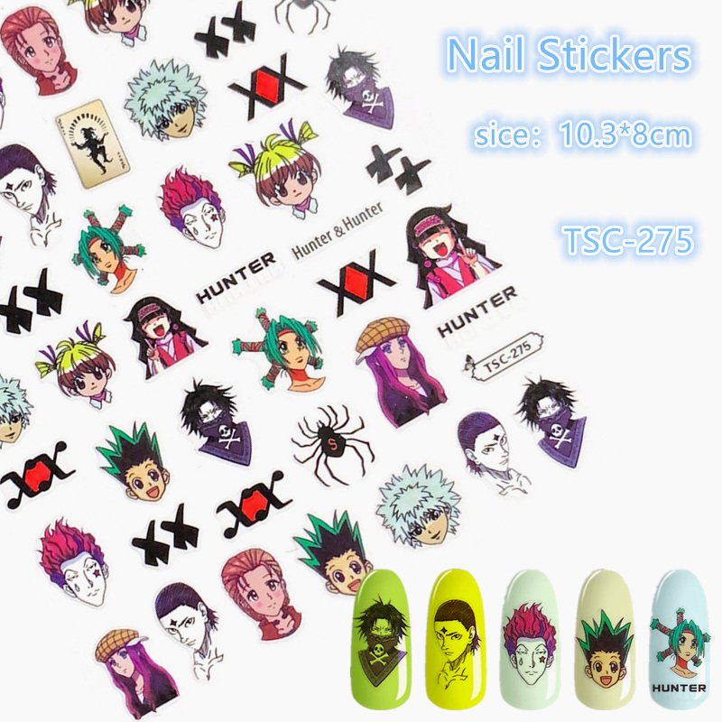 3Dネイル,ステッカー,デカール,プリント,日本の輸出,モデ - Anime Merchandise Nepal のレビューと価格