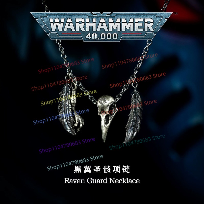 40K レイブンガードネックレス、レトロな服飾品、男性用バッ - Anime Merchandise For Men のレビューと価格