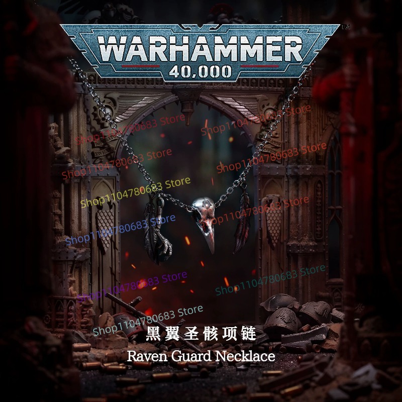 40K レイブンガードネックレス、レトロな服飾品、男性用バッ - Anime Merchandise For Men のレビューと価格