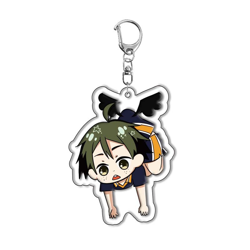 ハイキュー!! 日向翔陽アクリルキーホルダーキーリングアニメ - Anime Merchandise Keychains のレビューと価格