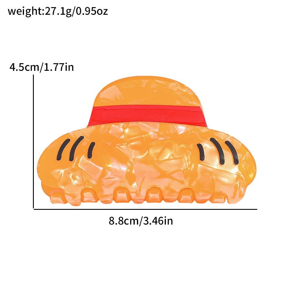 新しいワンピース ルフィ帽子ヘアクリップ漫画アニメキャラクタ - Anime One Piece Merchandise のレビューと価格