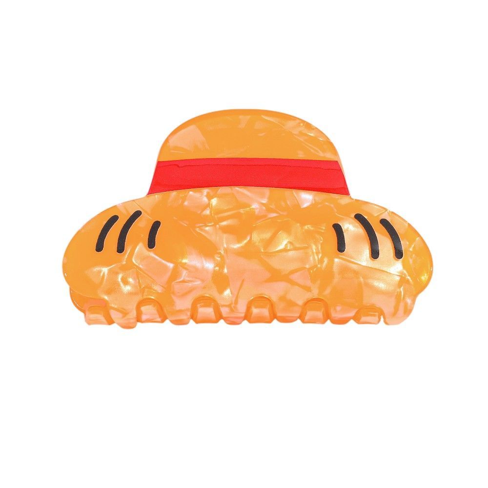 新しいワンピース ルフィ帽子ヘアクリップ漫画アニメキャラクタ - Anime One Piece Merchandise のレビューと価格