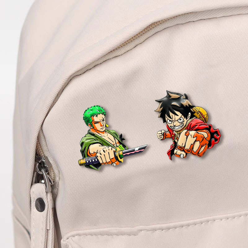 4 個ワンピース漫画キャラクターブローチセット Q バージョ - Anime One Piece Merchandise のレビューと価格