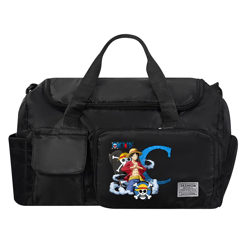 ワンピース男性女性旅行バッグアニメ A-Z 文字プリント防水 - Anime One Piece Merchandise のレビューと価格