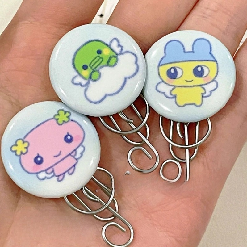 かわいいたまごっちの小さな天使のキャラクターミニボタンバッジ - Pin Button Badge のレビューと価格