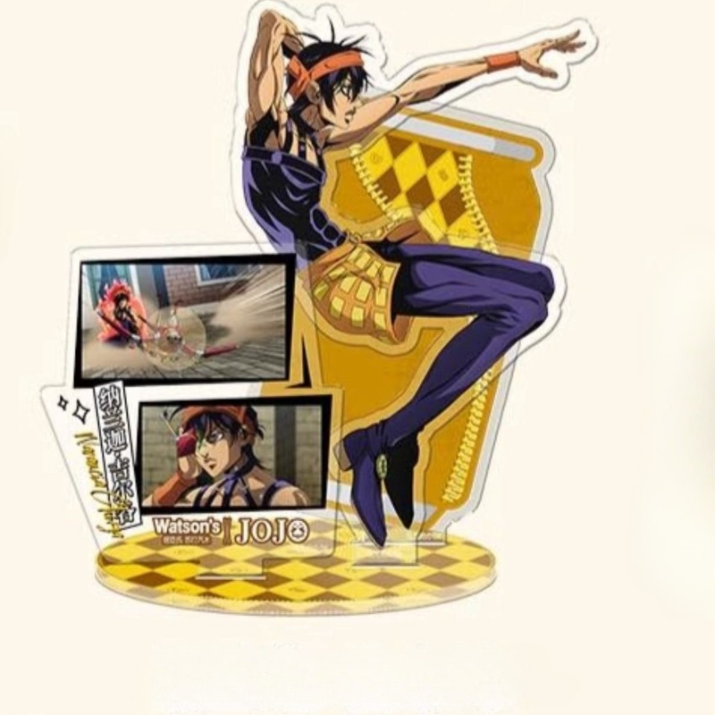 新しいジョジョの奇妙な冒険アクリルオーナメントグイド・ミスタ - Jojo Anime Merchandise のレビューと価格