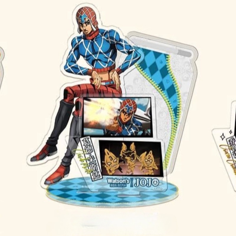 新しいジョジョの奇妙な冒険アクリルオーナメントグイド・ミスタ - Jojo Anime Merchandise のレビューと価格