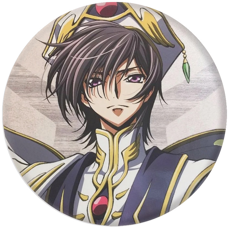 ルルーシュ・ランペルージ ピンバッジ アニメ周辺機器 CC  - Pin Button Badge のレビューと価格