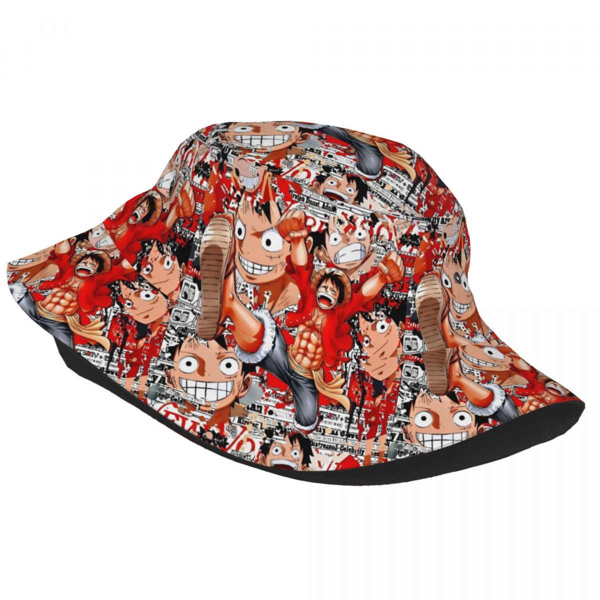 アニメワンピースルフィバケットハット春帽子商品釣り帽子ハイキ - Anime Merchandise For Men のレビューと価格