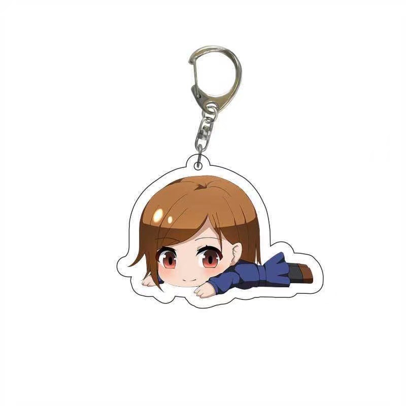 新呪術廻戦 アクリルキーホルダー かわいい漫画 五条悟 伏黒 - Anime Merchandise Keychains のレビューと価格