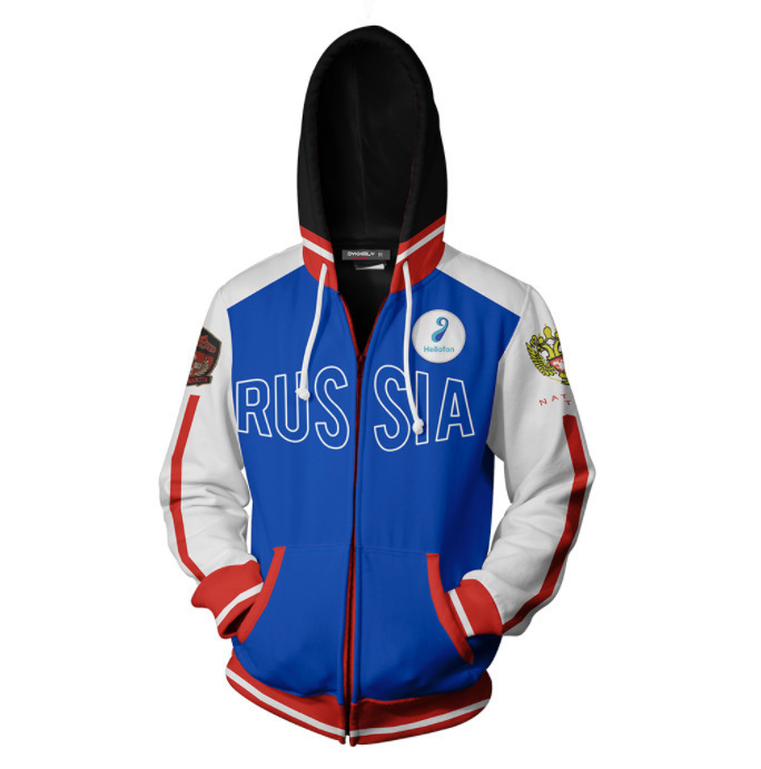 人気商品: ユーリ・オン・アイス ユーリ・O 3D パーカー - Anime Merchandise For Men のレビューと価格